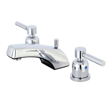 Kingston Brass KB8921DL 8" Widespread Bathroom Faucet, Polished Chrome KB8921DL